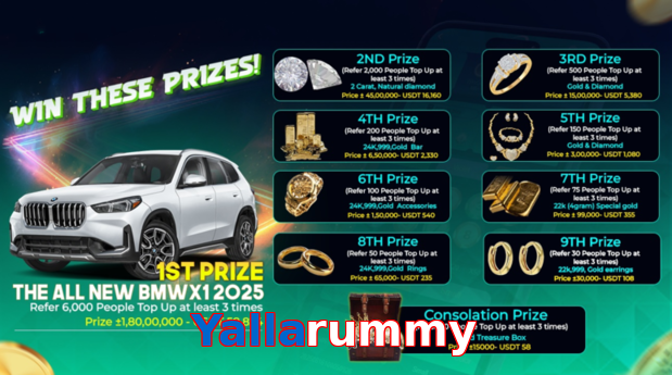 Yallarummy game app for Pakistan players