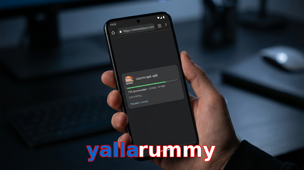 Main screen of Yallarummy apk page for PK players